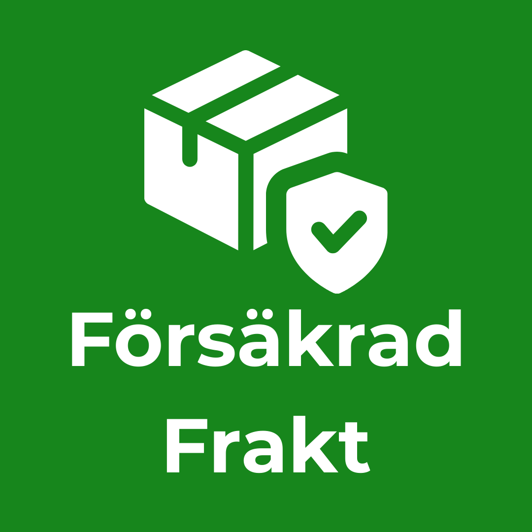 Fraktförsäkring mot skada, förlust och stöld!