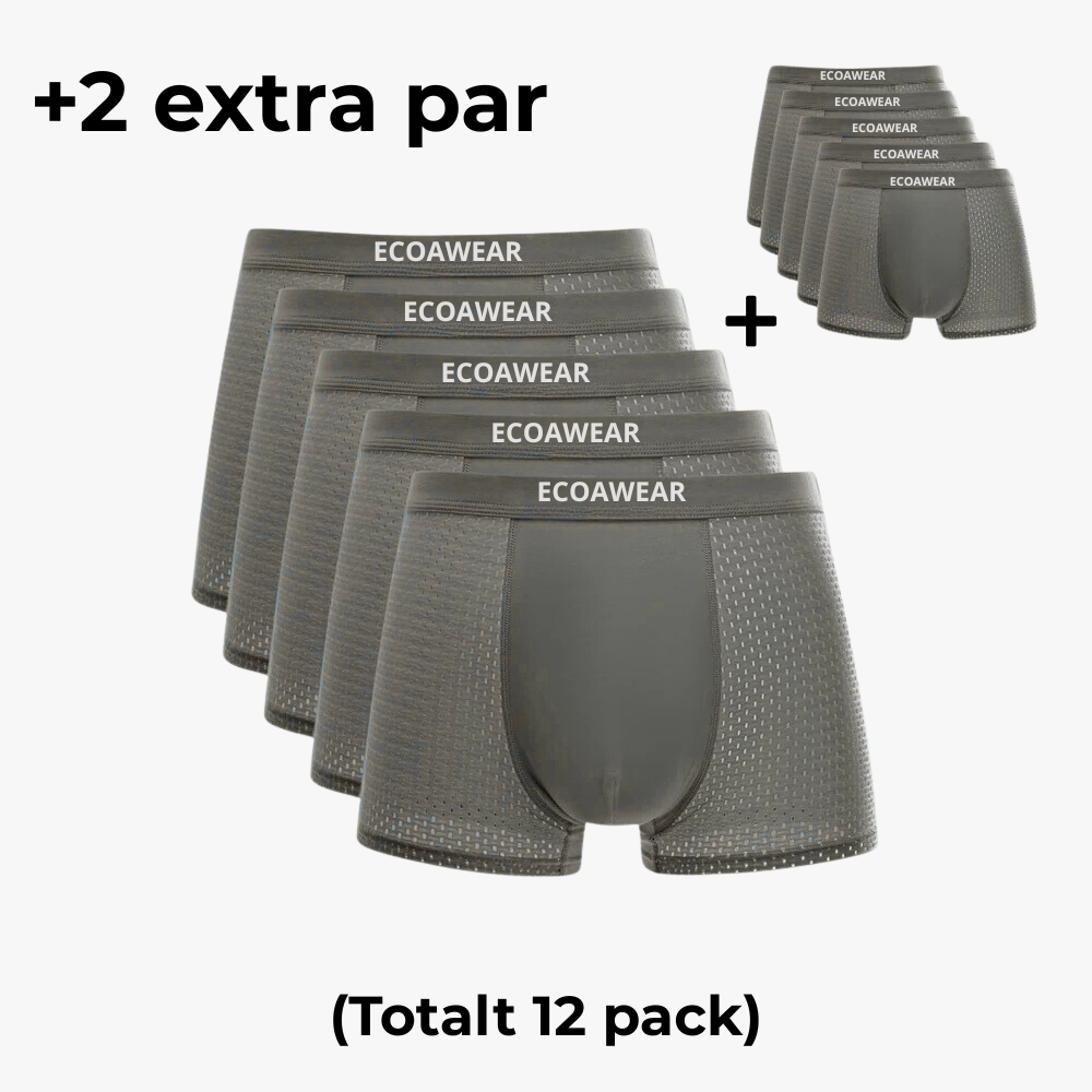 ECOAWEAR® Bambu Boxers 5-pack | Få 7 Extra GRATIS