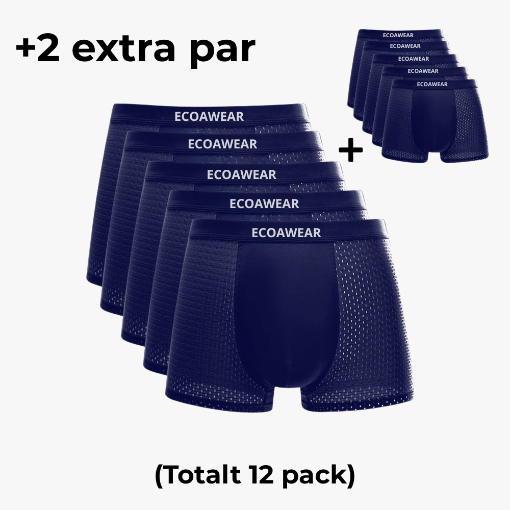 ECOAWEAR® Bambu Boxers 5-pack | Få 7 Extra GRATIS