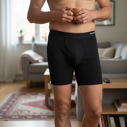 ECOAWEAR® Klassiska bambu kalsonger med längre ben och ficka